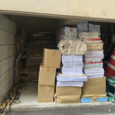 川崎市　書類回収 のビフォー画像